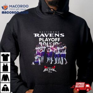 Baltimore Ravens Playoff Bound Playoffs Secured Don T Blink Tshirt