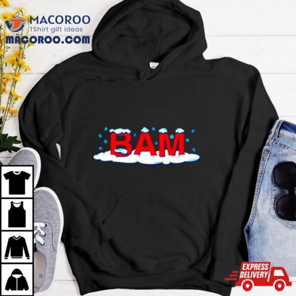 Bam Snow Merry Christmas Shirt