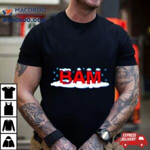 Bam Snow Merry Christmas Tshirt