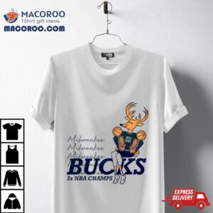 Bango Milwaukee Bucks X Nba Champs Vintage Tshirt