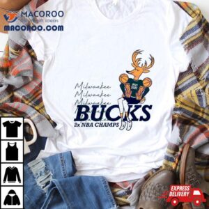 Bango Milwaukee Bucks X Nba Champs Vintage Tshirt