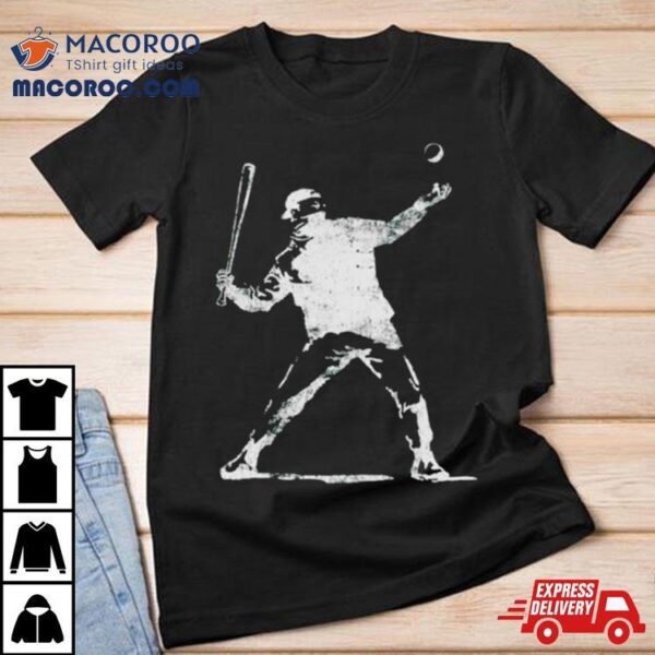 Bansky Baseball Thrower Shirt