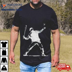 Bansky Baseball Thrower Tshirt