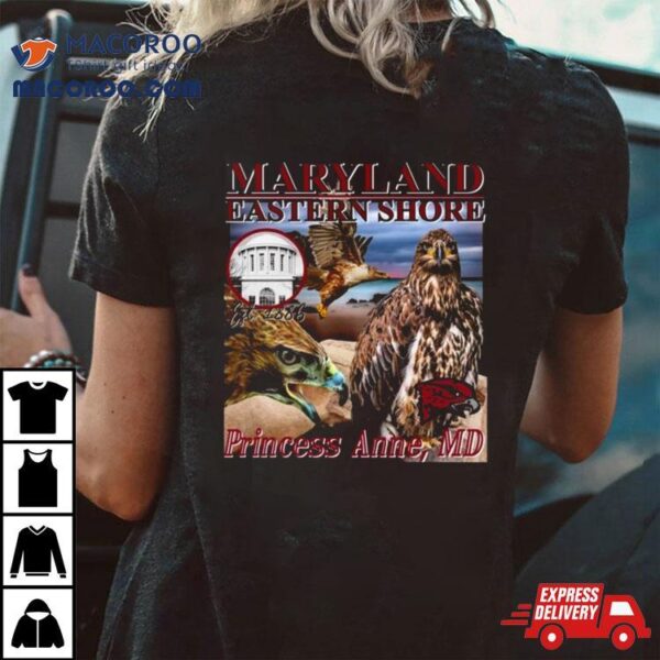 Bcu Original Hbcu Americana Rap Tote Maryland Eastern Shore T Shirt