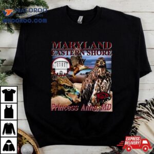 Bcu Original Hbcu Americana Rap Tote Maryland Eastern Shore Tshirt
