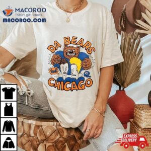 Beavis And Butt Head X Chicago Bears Whoa Mike Judge Tshirt