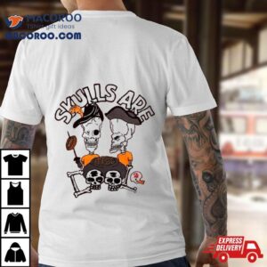 Beavis And Butt Head X Tampa Bay Buccaneers Skulls Tshirt