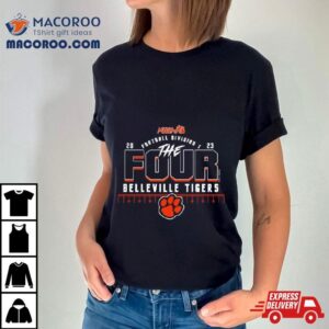 Belleville Tigers Mhsaa Football Division I The Four Tshirt