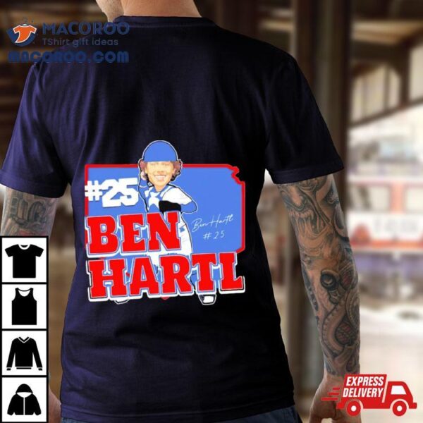 Ben Hartl Cartoon Signature Shirt