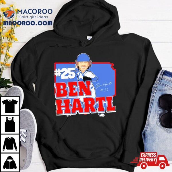 Ben Hartl Cartoon Signature Shirt