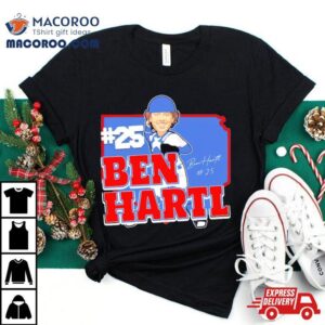 Ben Hartl Cartoon Signature Tshirt