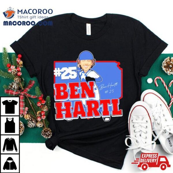 Ben Hartl Cartoon Signature Shirt