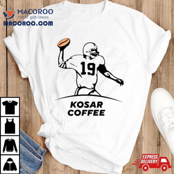 Bernie Kosar Coffee Football Shirt