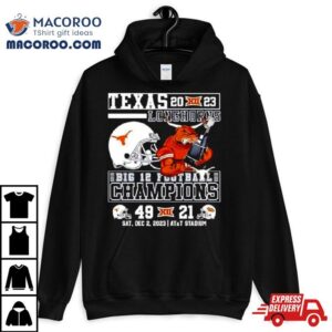 Bevo Texas Longhorns Big Football Champions Tshirt