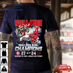 Big Ai Roll Tide Iron Bowl Champions Alabama Crimson Tide Auburn Tshirt