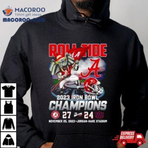 Big Ai Roll Tide Iron Bowl Champions Alabama Crimson Tide Auburn Tshirt