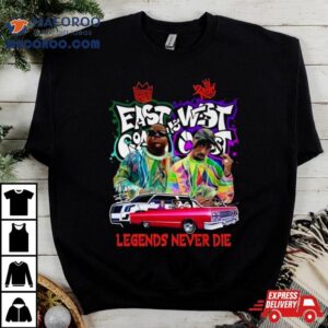 Biggie Smalls East Coast Vs Tupac Shakur West Coast Legends Never Die T Shirt 3 Biggie Smalls East Coast Vs Tupac Shakur West Coast Legends Never Die Tshirt