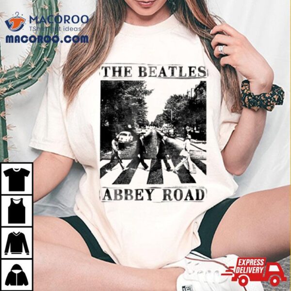 Black And White The Beatles Abbey Road Shirt