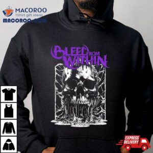 Bleed From Within Melting Skull Tshirt