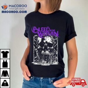 Bleed From Within Melting Skull Tshirt