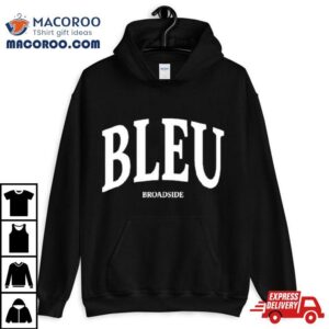 Bleu Broadside Black And White Hotelbleu Shirt