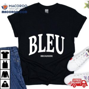 Bleu Broadside Black And White Hotelbleu Tshirt