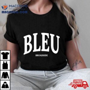 Bleu Broadside Black And White Hotelbleu Tshirt