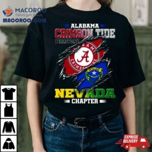 Blood Inside Me Alabama Crimson Tide Territory Nevada Chapter 2023 Shirt