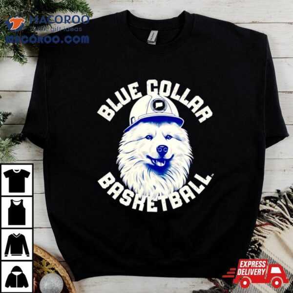 Blue Collar Basketball Hard Hat Shirt