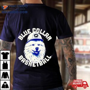 Blue Collar Basketball Hard Ha Tshirt