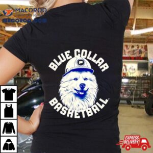 Blue Collar Basketball Hard Ha Tshirt