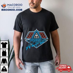 Blue Red Wallpaper Daft Punk Tshirt