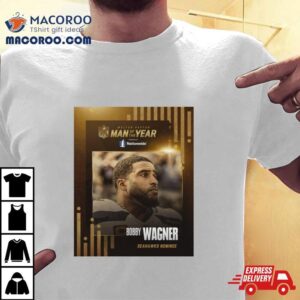 Bobby Wagner Walter Payton Nfl Man Of The Year Award Tshirt