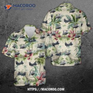 Boeing Vertol Ch-46 Sea Knight Usmc Hawaiian Shirt