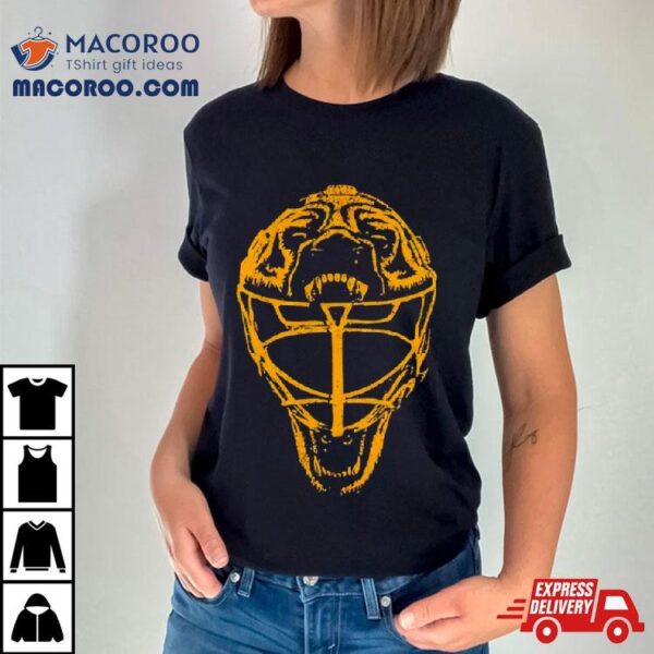 Boston Bruins Andy Moog Goalie Mask Shirt