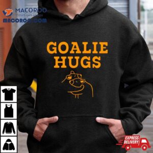 Boston Bruins Goalie Hugs Shirt