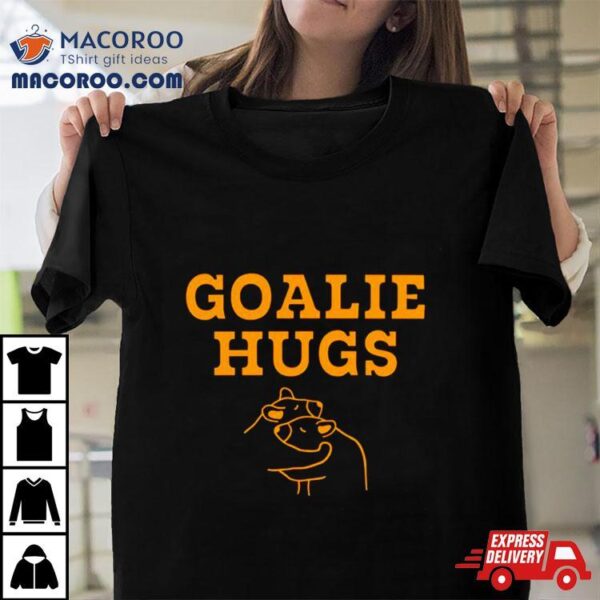 Boston Bruins Goalie Hugs Shirt