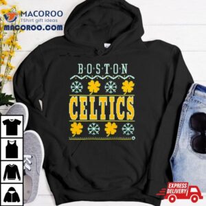 Boston Celtics Holiday Ugly Christmas Tshirt