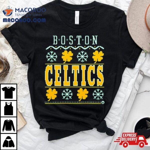 Boston Celtics Holiday Ugly Christmas Shirt