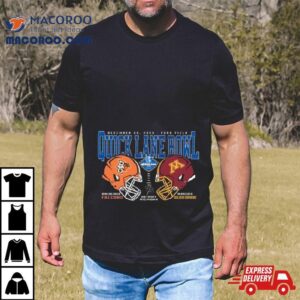 Bowling Green Falcons Vs Minnesota Golden Gophers Quick Lane Bowl Head To Head Tshirt