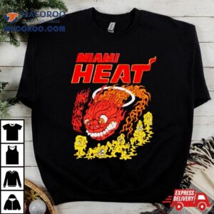 Brain Dead X Nba Miami Hea Tshirt