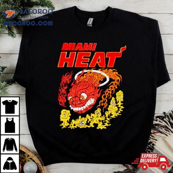 Brain Dead X Nba Miami Heat Shirt