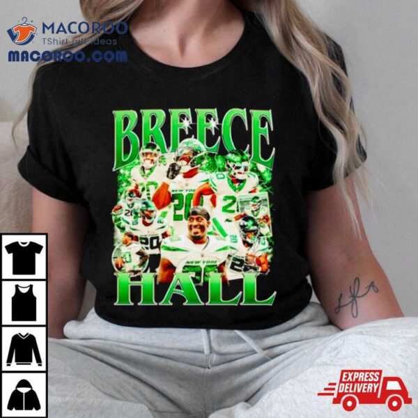 Breece Hall New York Jets Retro Shirt