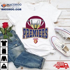 Brisbane Lions Premiers Trophy Tshirt