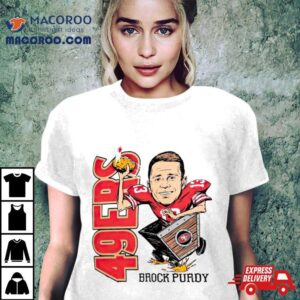 Brock Purdy San Francisco Ers Caricature Tshirt