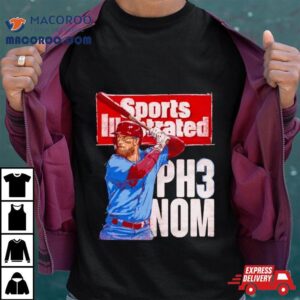 Bryce Harper Sports Illustrated Amp Philadelphia Phnom Tshirt