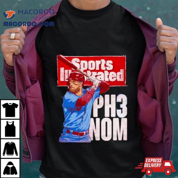 Bryce Harper Sports Illustrated & Philadelphia Ph3nom Shirt