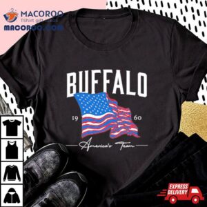 Buffalo Bills America S Team Flag Tshirt