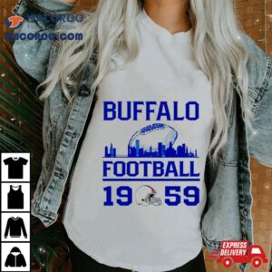 Buffalo Bills Football Skyline Retro Tshirt