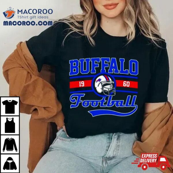 Buffalo Bills Football Est 1960 Helmet Shirt